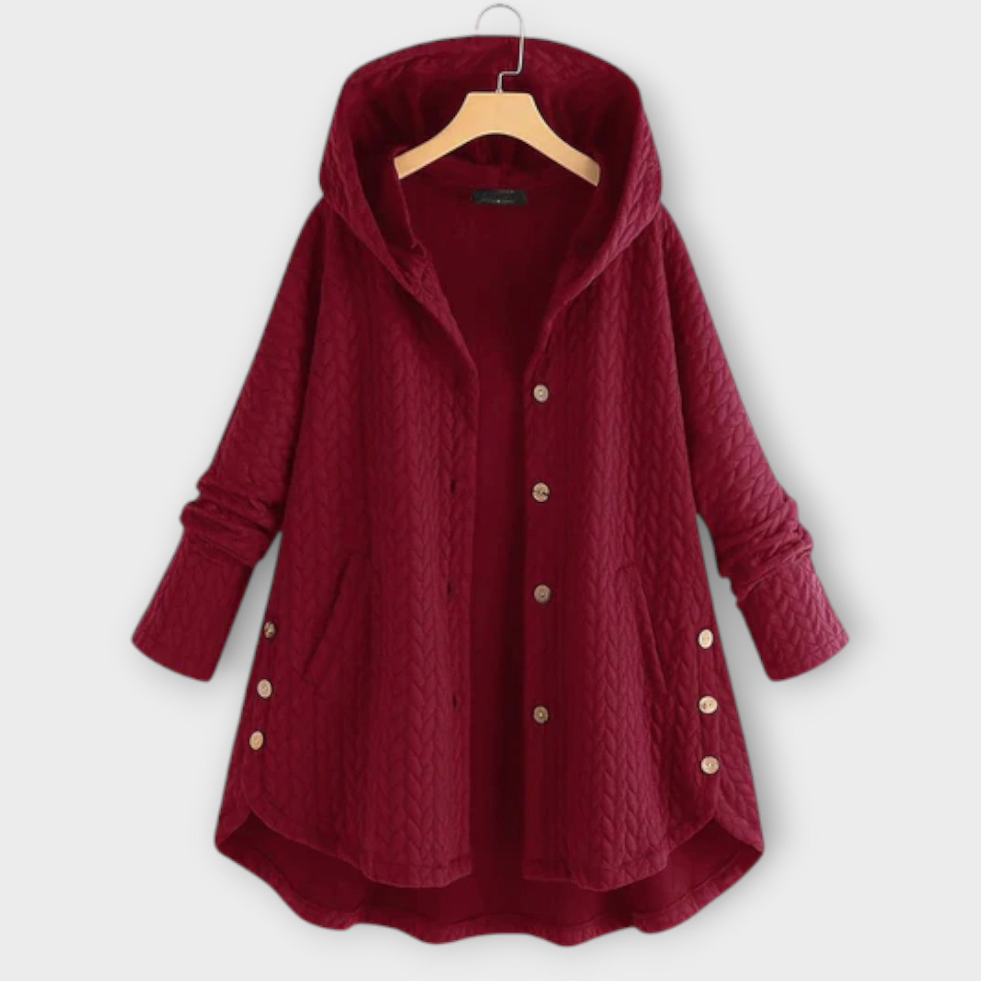 Leslie - Teplá Button-Up Bunda