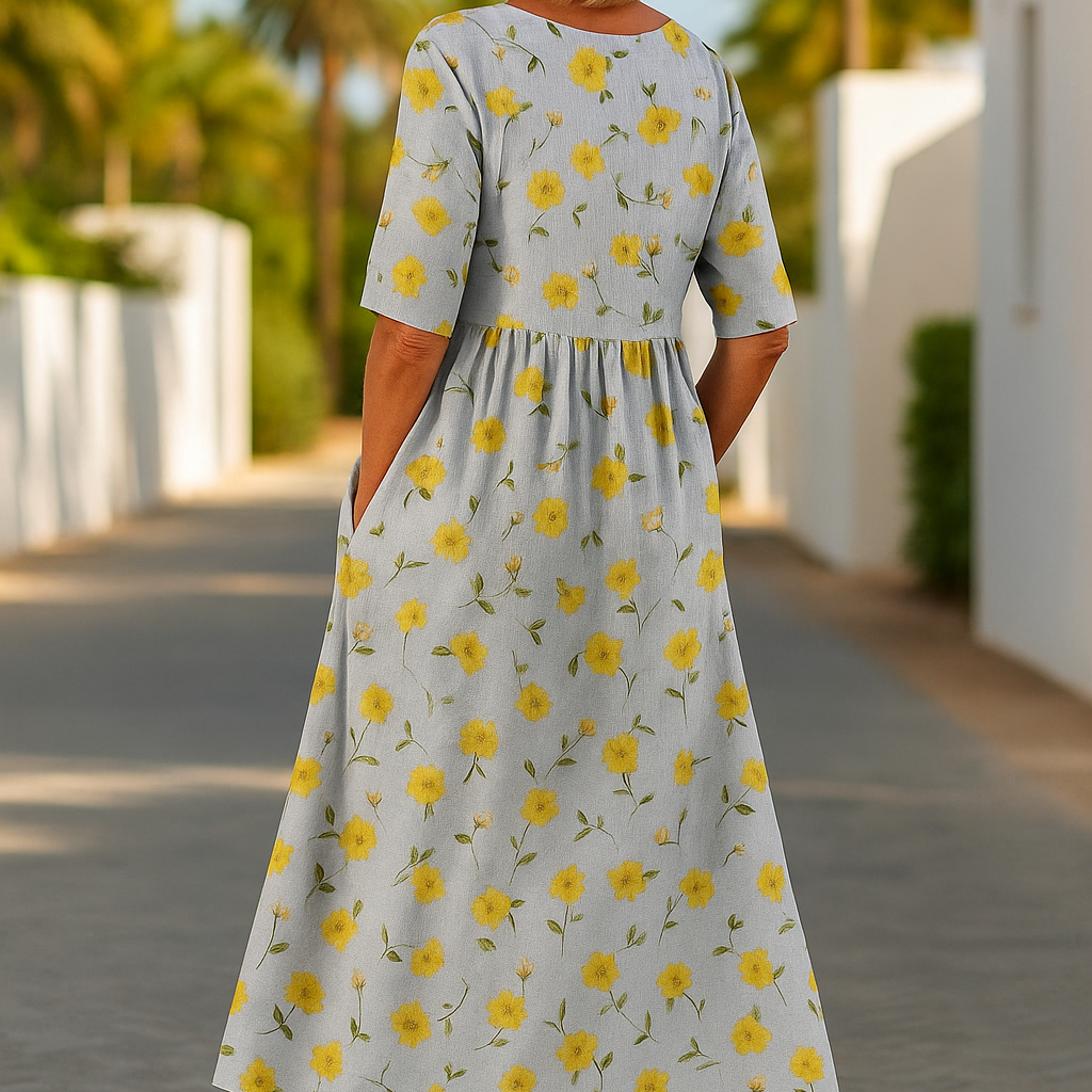Lily | Midi Šaty - Bezstarostné Pohodlí
