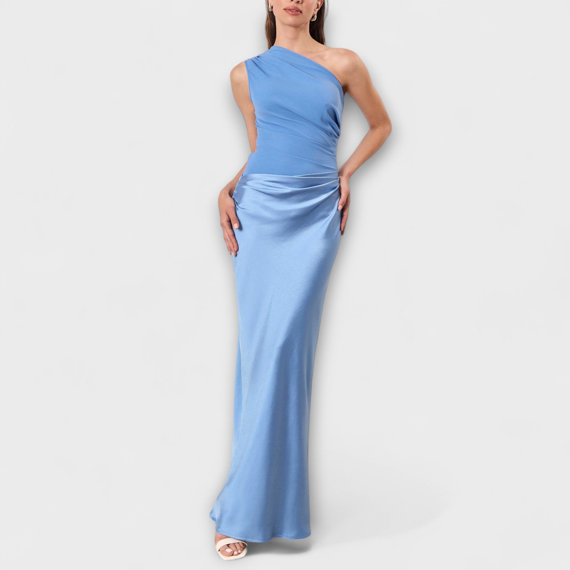 Aura | Elegantní šaty s jedním ramenem
