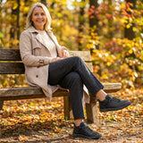 Gisela - Pohodlné ortopedické boty s koženým efektem